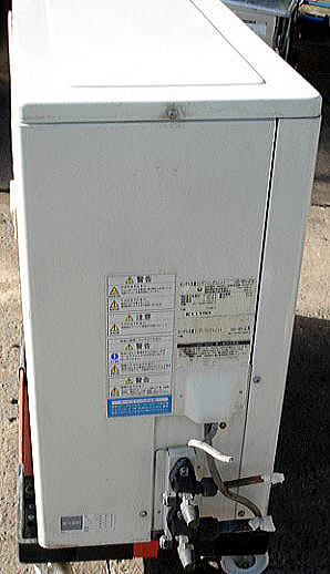 プレハブ冷凍庫　室外機